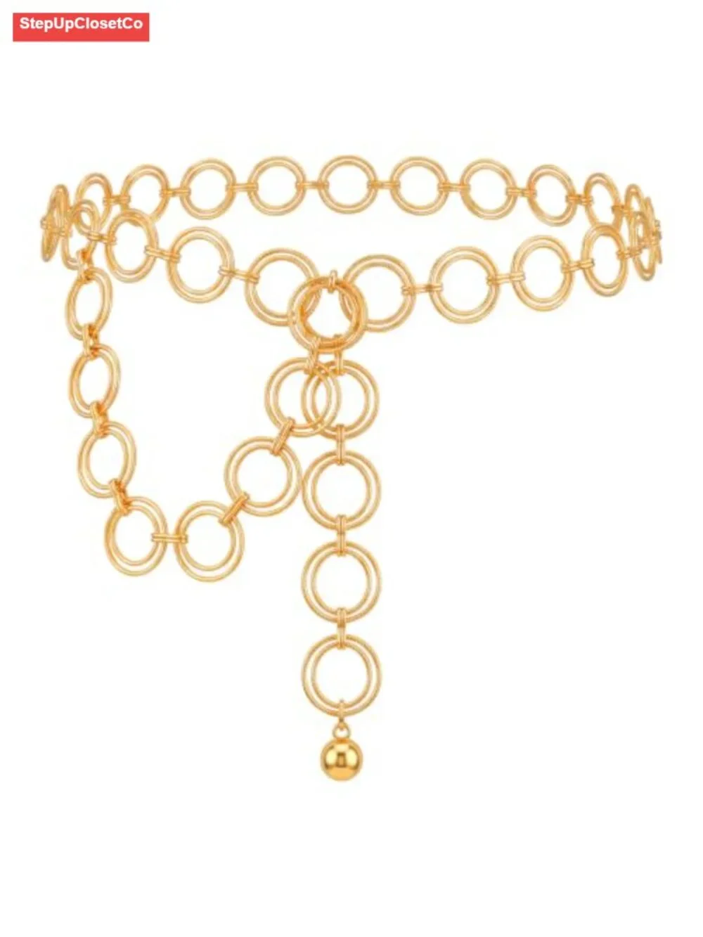 Adjustable Waist Chain Metal Belly Chain Belt